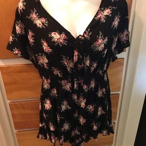Topshop romper like new size 10
